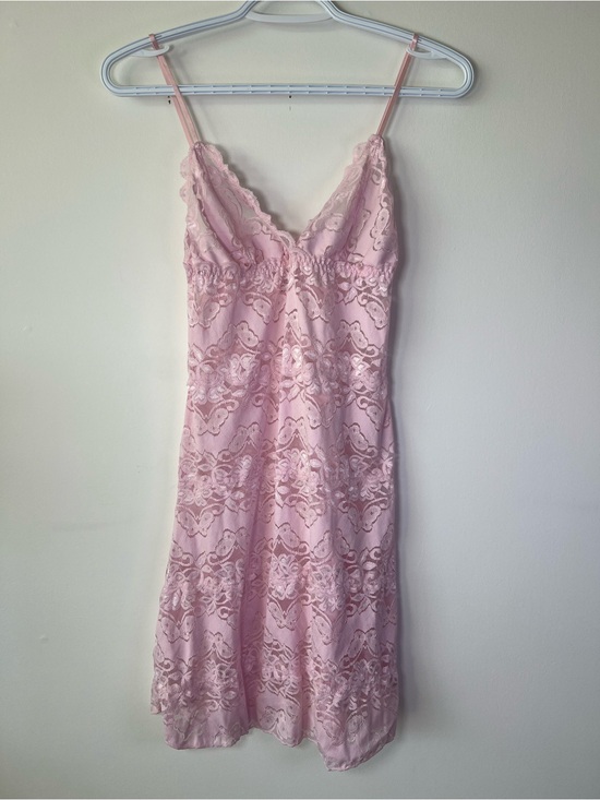 La Vie En Rose Other - Le Vie en Rose Women’s Small Coquette Lace Pink Butterfly Slip Adjustable Straps